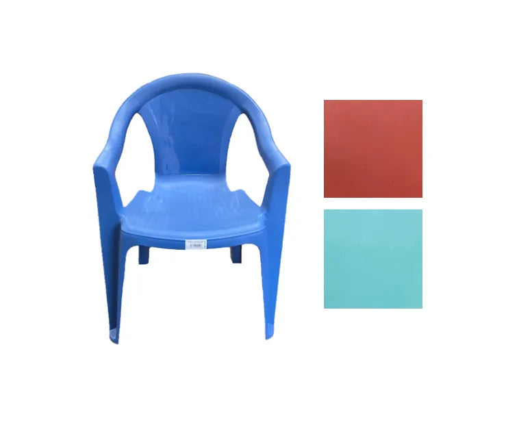 Plastic Monoblock Children'S Arm Chair Eco Assorted Colours