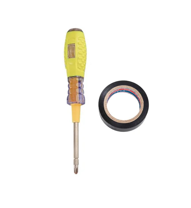 Electrical Voltage Tester Screwdriver With Pvc Tape