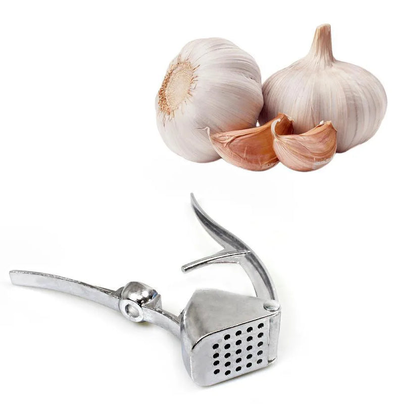 Metal Garlic Press Crusher