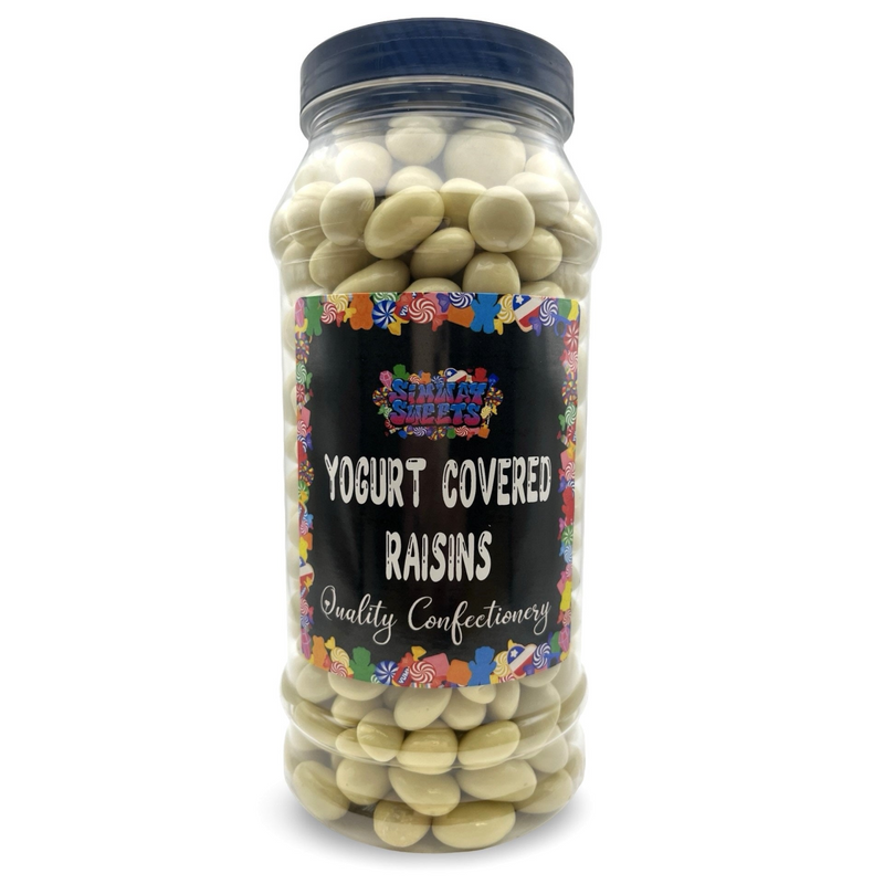 Yogurt Covered Raisins Retro Sweets Gift Jar - 815g