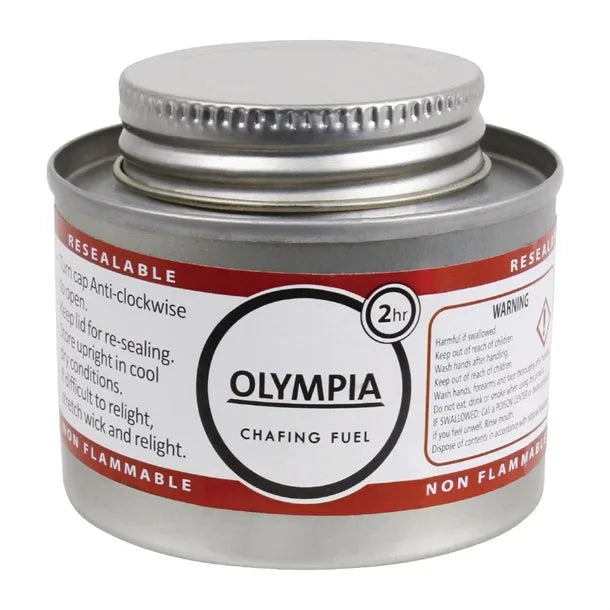 Olympia Gel Buffet Chafing Dish Fuel Liquid Can With Wick Resealable 2 Hours Cb733 – 02