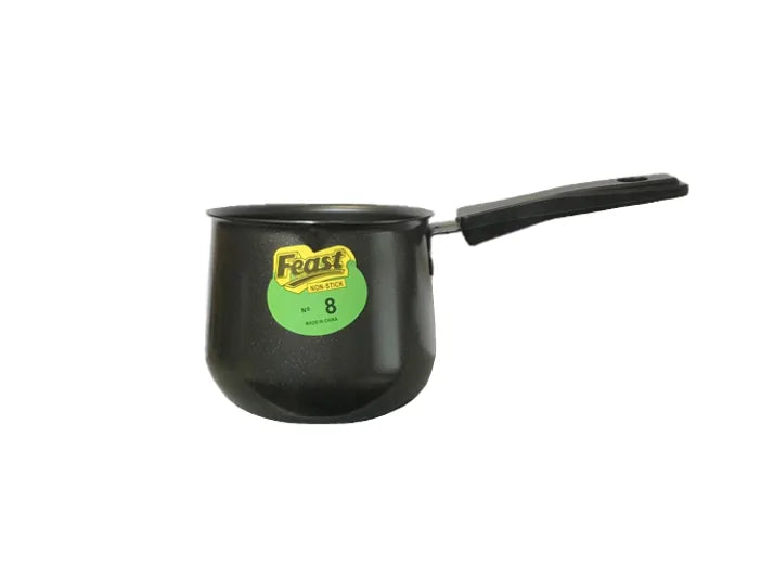 Small Tea Coffee Milk Pot Pan With Handle No. 8 Black