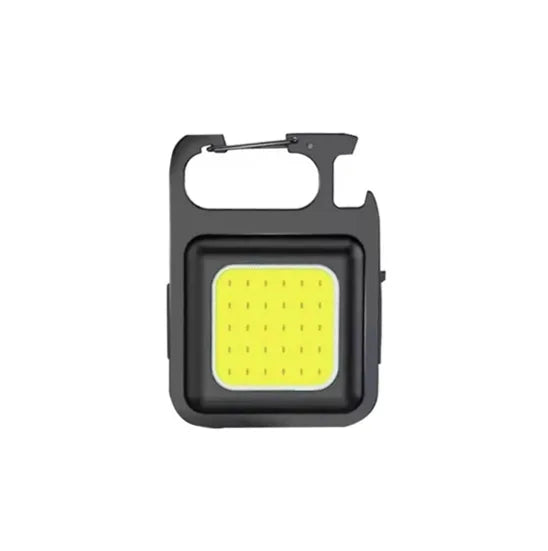 Mini Magnetic Backpack Clip Keyring Mountaineering Hiking Camping Flash Light