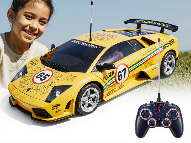 4 – Channel Radio Controlled Racing Car Remote Control Toy