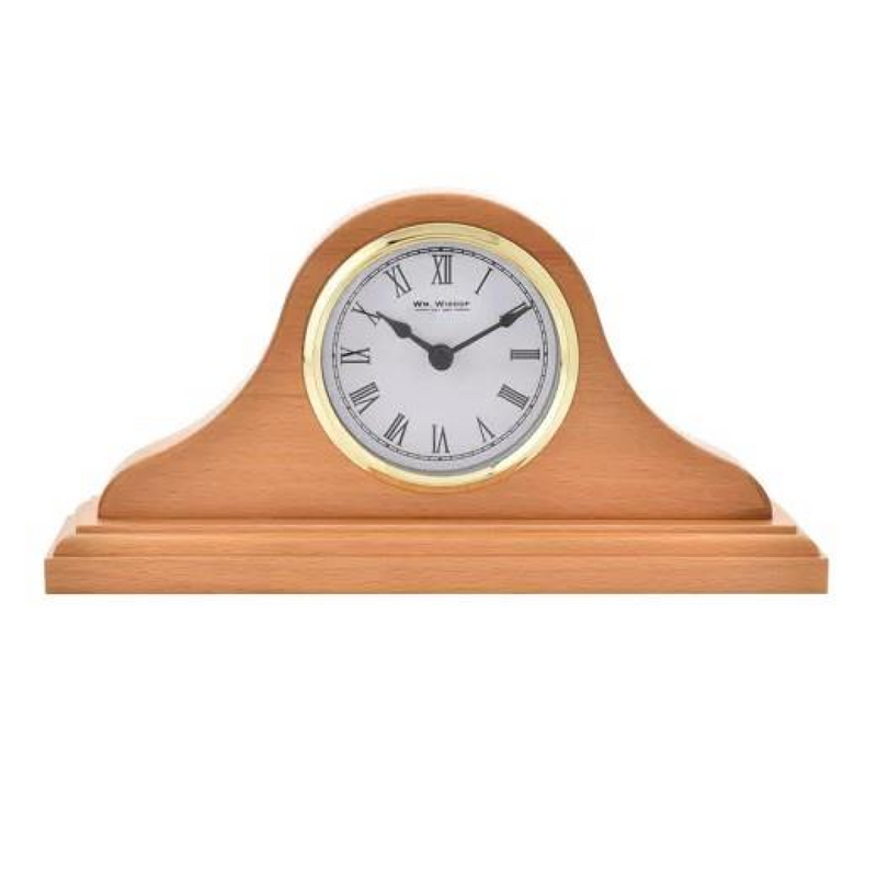 Widdop Napoleon Wooden Mantel Clock W2671