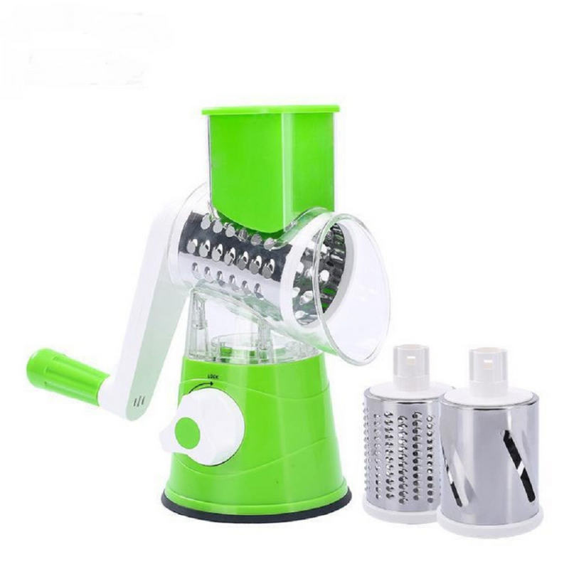 Cheese Grater Vegetable Slicer Manual Vegetable Cutter Rotary Potato Slicer Handheld Food Shredder for Carrots Nuts Cucumber