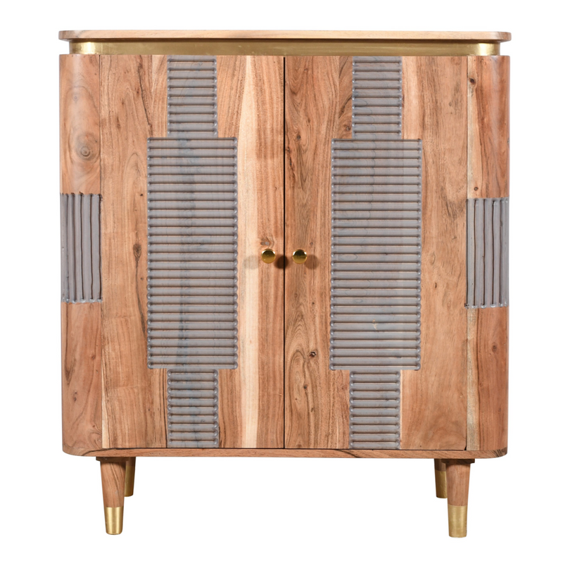 Wilton Acacia Wood 2 Doors Sideboard