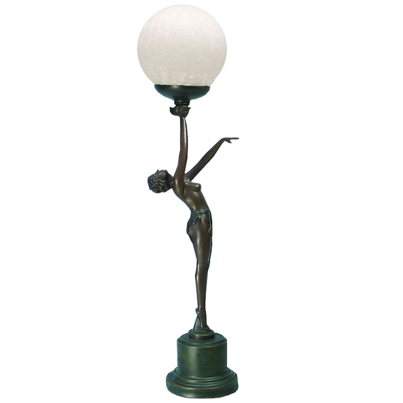 SHD24 Juliana Lady Light with arm up - Crackle Gls Globe Shd