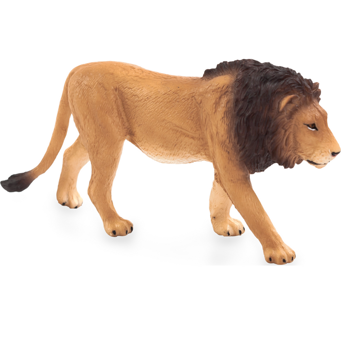 Male Lion Toy Realistic Big Cat Figurine