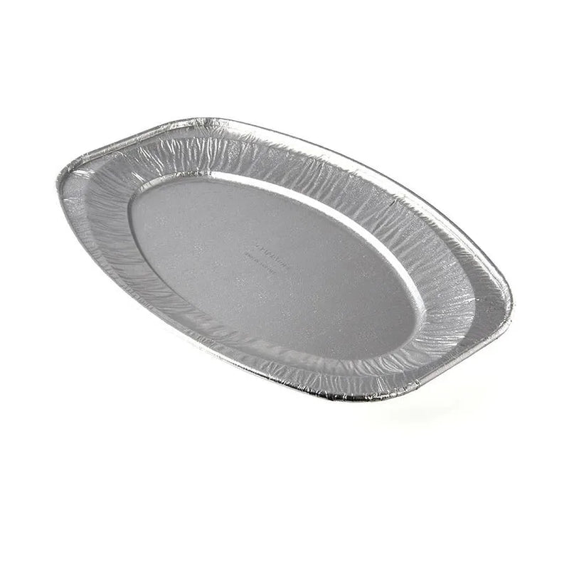 14" Disposable Aluminium Foil Oval Platter Pack Of 3