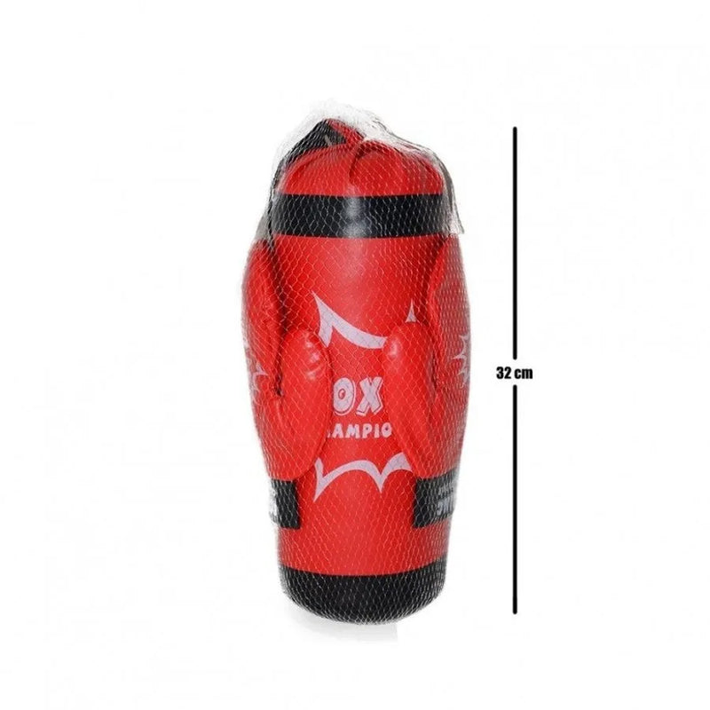 Medium Boxing Bag And Gloves 189D-12