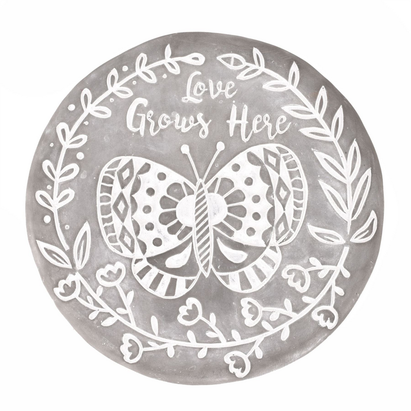 Love Grows Here Stepping Stone
