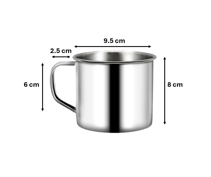 Metal Coffee Tea Mug Cup With Handle