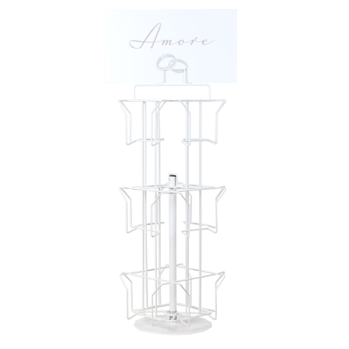 Small Display 4 Sided Card Spinner Holds 12 Greeting Cards — InStock