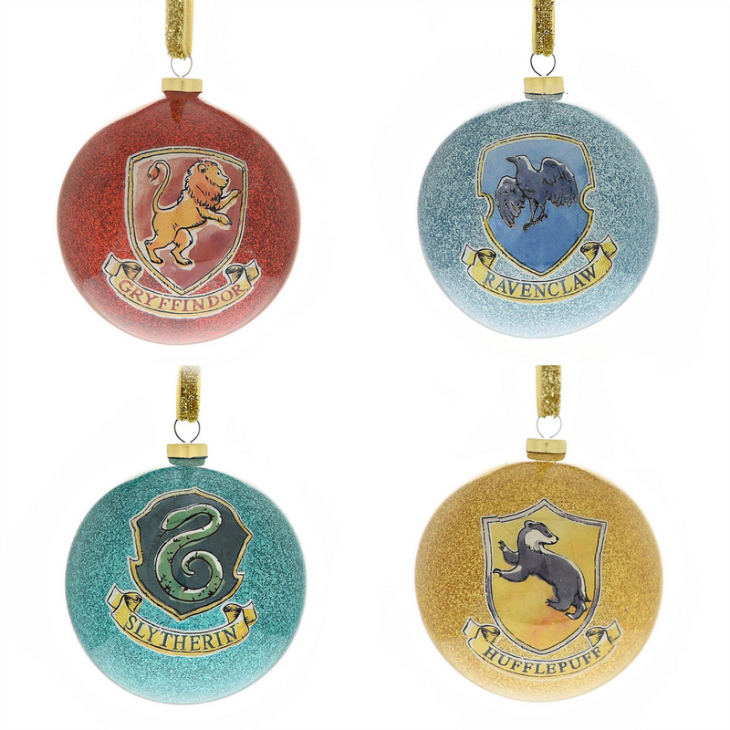 Harry Potter Set of 4 Charms Bauble - Houses