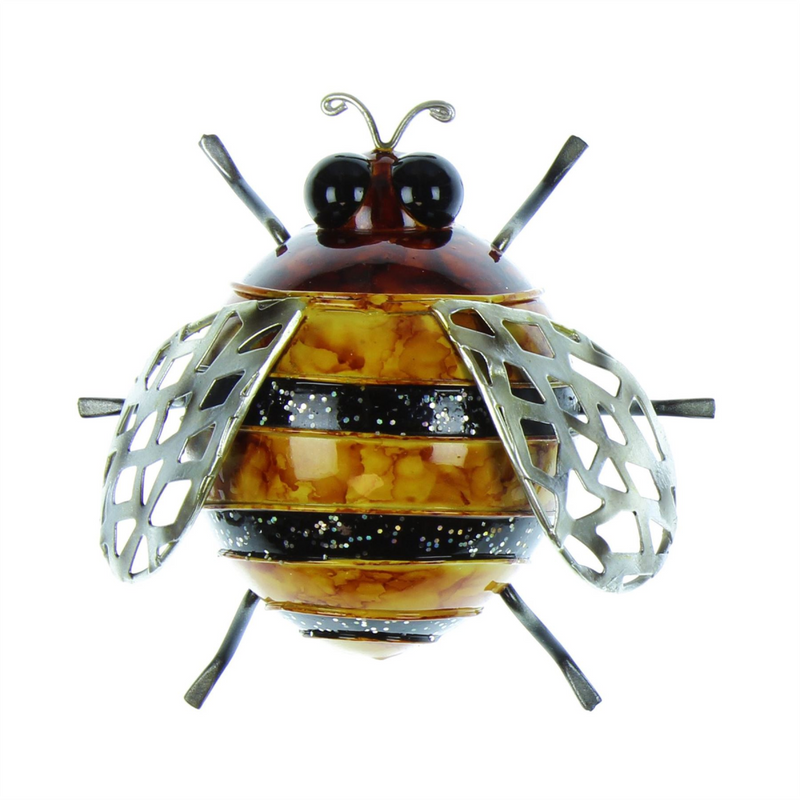 Country Living Hand Painted Metal Bumble Bee
