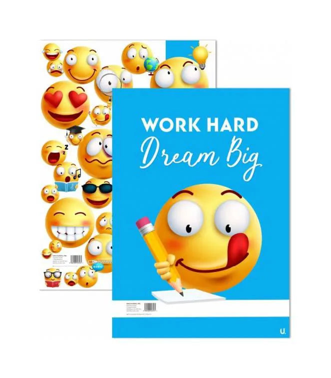 Emoji A4 Refill Pad Notepad Notebook