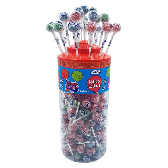 Tongue Painter (3 Colour) Lollies - 150 count Sweets