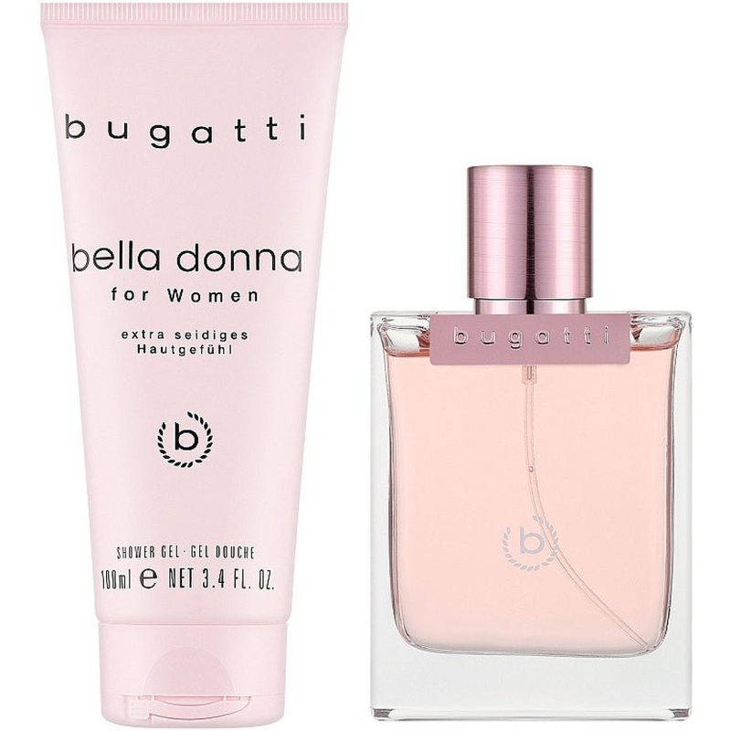 Bugatti Bella Donna For Women Gift Set (Eau De Parfum Spray 60ml  Shower Gel 100ml)