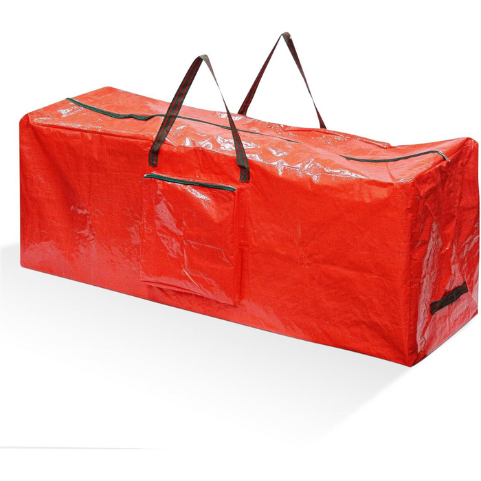 Large Red Xmas bag With Side Pocket