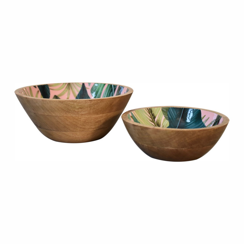 Artisan Furniture Serveware - Tropical Bowl Set of 2