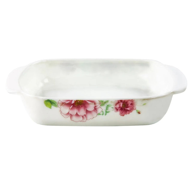 Opal Glass Serving Dish Snack Bowl Laura