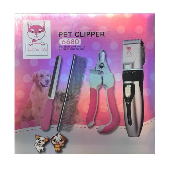 Pet Dog Grooming Clipper Set Of 4