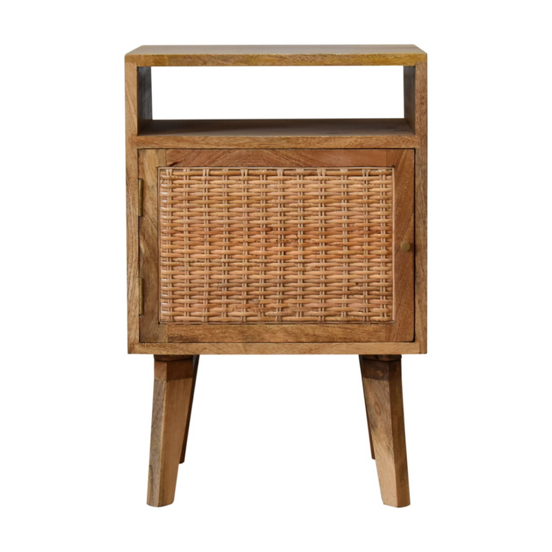 Artisan Furniture Solid Wood Knit Door Bedside