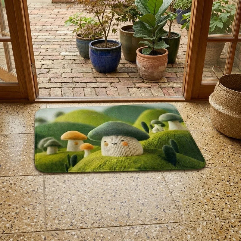 Superb Inside Door Mat Assorted Colours & Designs 300G