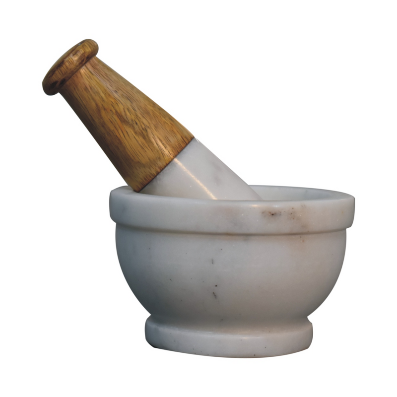 Artisan Furniture Kitchen Accessories - Large Marble Pestle & Mortar
