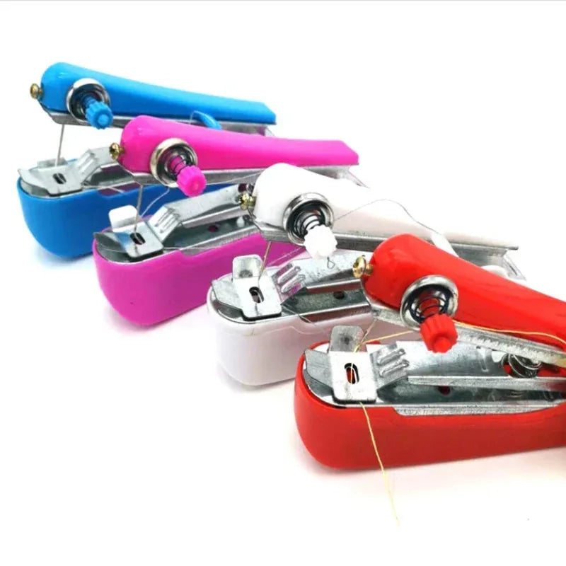 Portable Mini Hand Held Sewing Machine Assorted Colours
