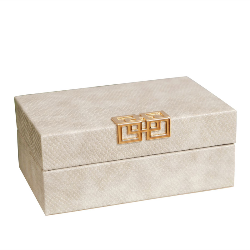 Snake Skin Jewellery Box - Small