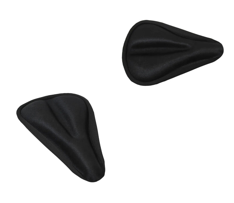 Soft Cushioned Black Bicycle Wide Saddle Seat Comfort Ride Seat