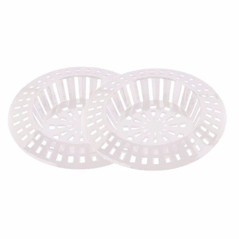 Value Pack Of 2 Plastic Sink Strainers White 1 1 2'' Home Diy (Large Letter Rate)
