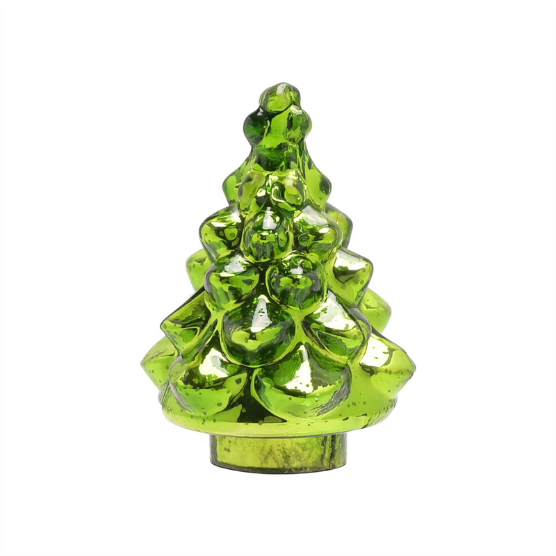 Green Recycled Glass Tree