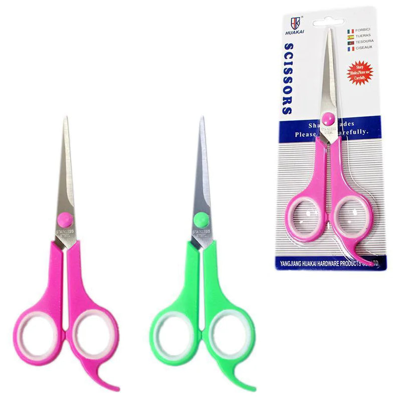 Stationery Office Scissors Assorted Colours