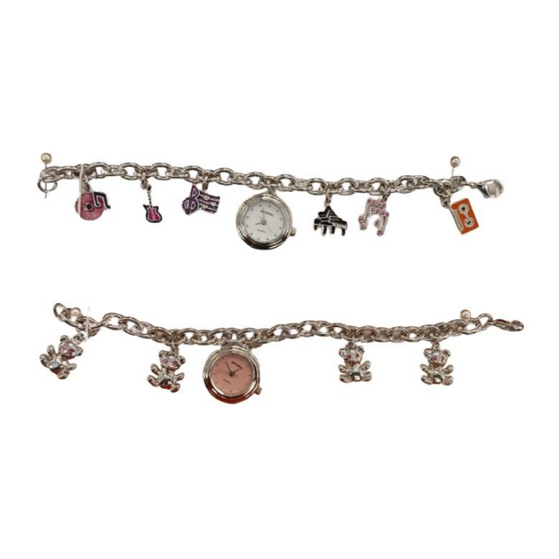 Imperial Ladies Girls Mini Dial with Hanging Charms on Bracelet Strap assorted Model & Colour's Watch IMP752 CLEARANCE NEEDS RE-BATTERY
