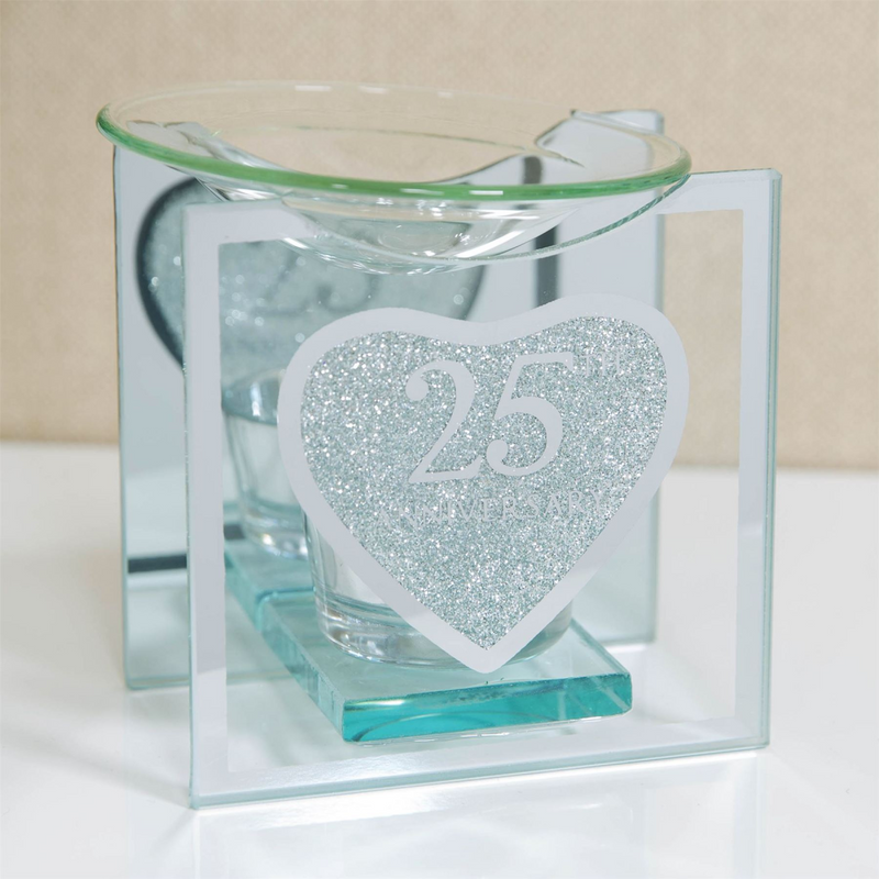 Glass 25th Anniversary Oil Burner