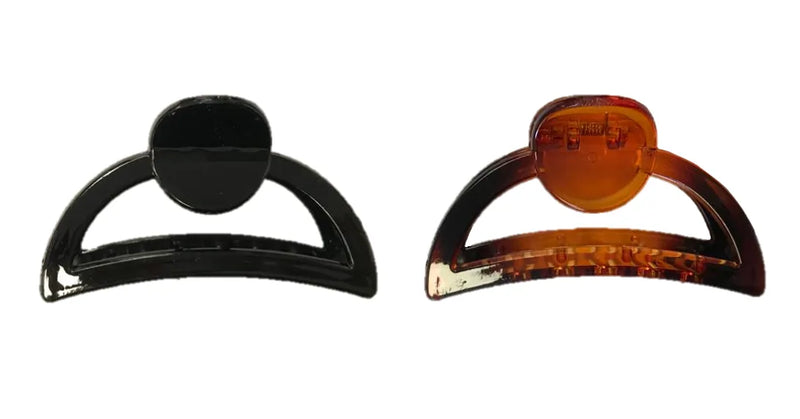 Plastic Hair Claw Clip Assorted Colours