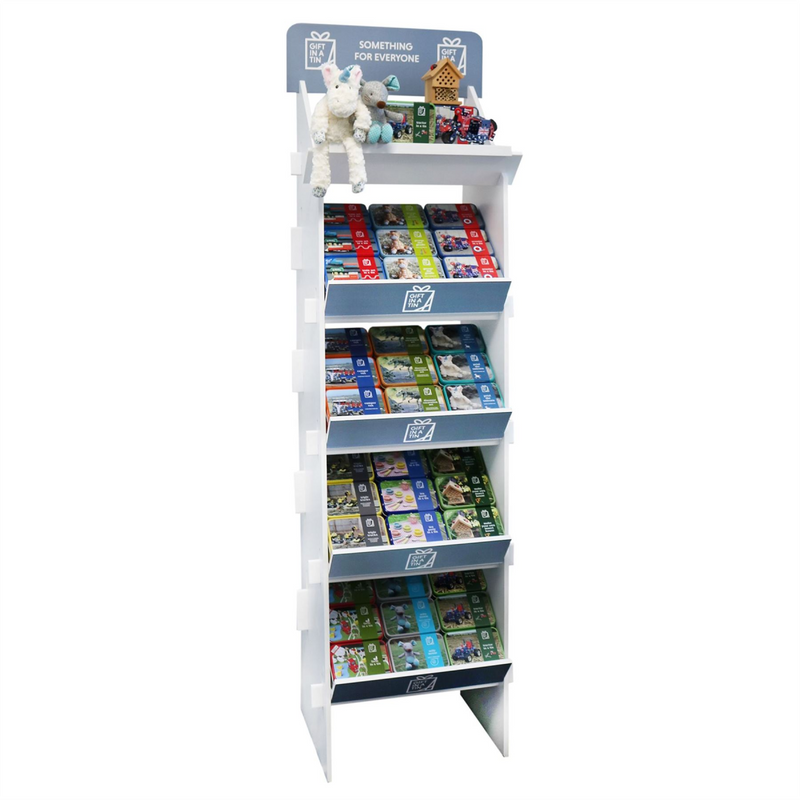 Floor Standing Display Gifts In A Tin