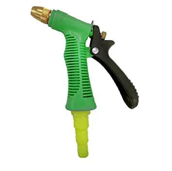 Garden Hose Pipe Fittings Connector Green Water Spray Gun