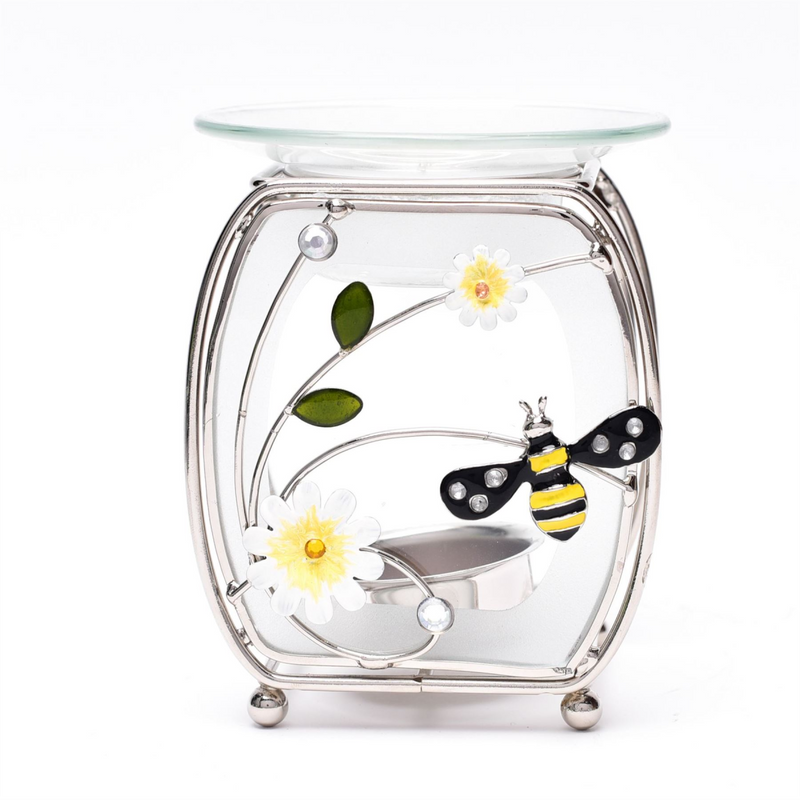 Sophia Classic Glass & Wire Bumble Bee Oil Burner