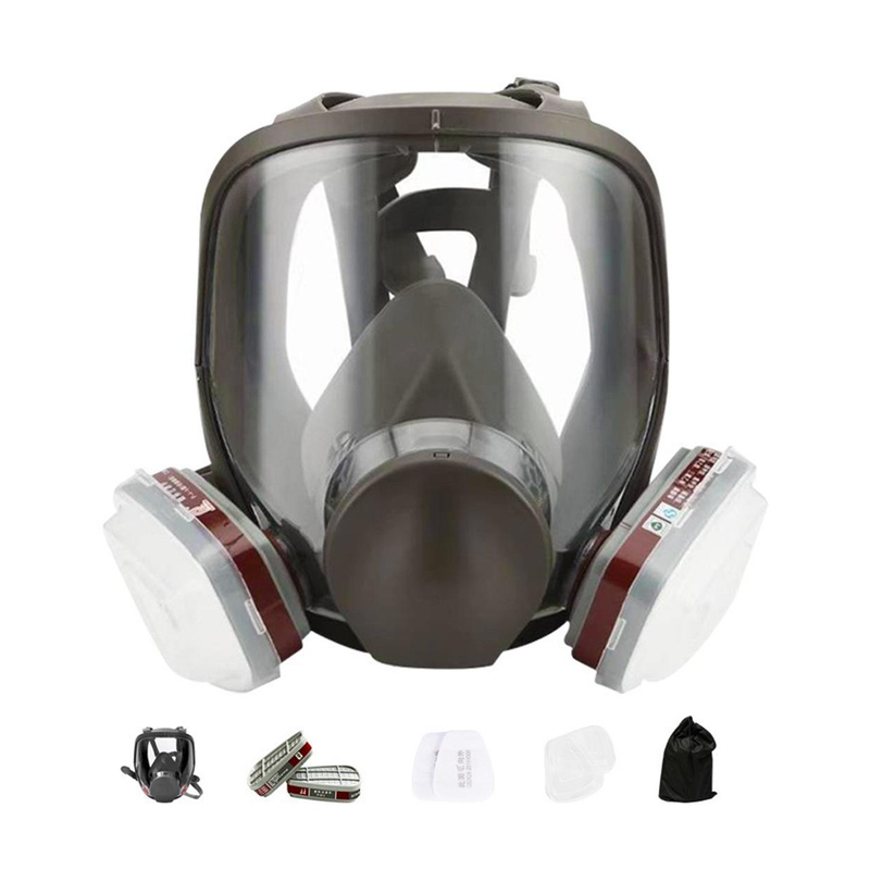 Reusable Full Face  Mask  Respirator for Woodworking Painting Welding Mask