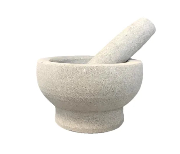 Kitchen Spice Grinding Stone Mortar And Pestle Set