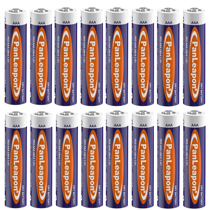 16 PCS AAA Batteries Power CarbonZinc AAA Battery 1.5v For Household Appliances small devices