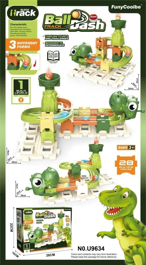 Ball Dash Track 3 Different Formations 28Pcs