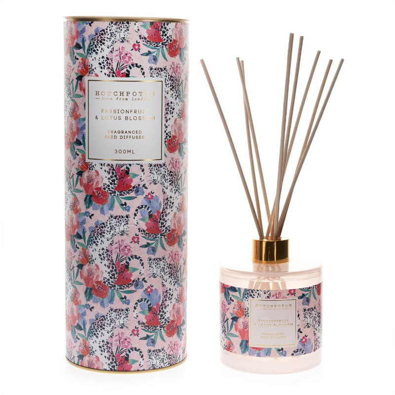 Frida Big Cat 300ml Diffuser Passionfruit & Lotus Blossom