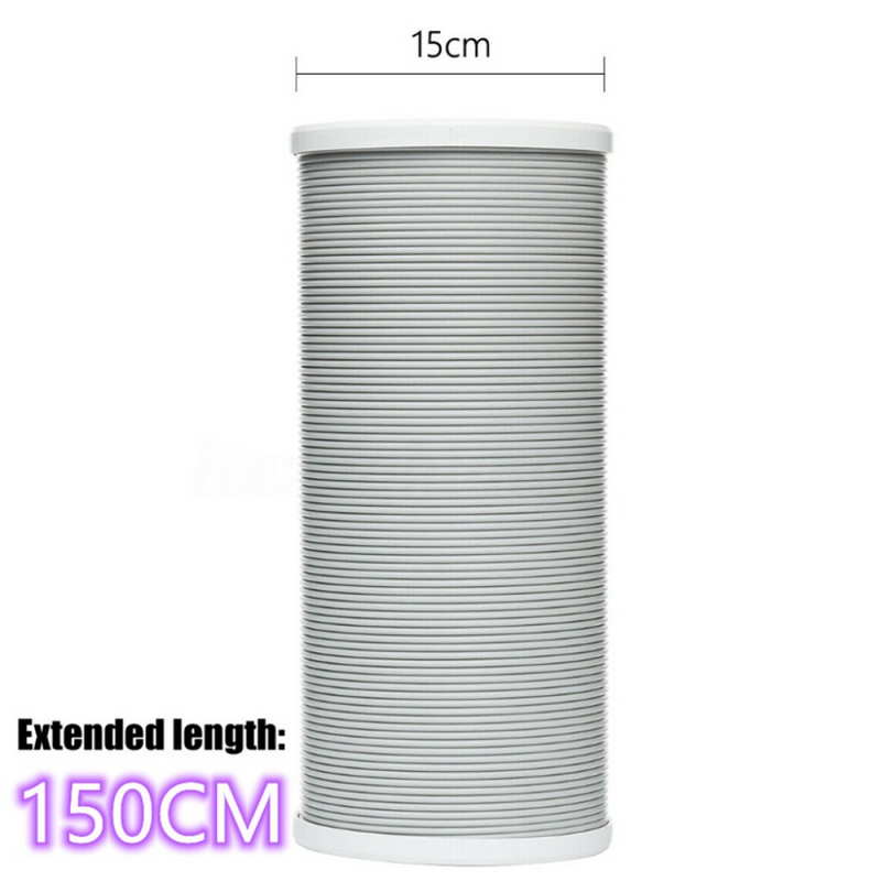 NEW 1.5MFlexible Air Conditioner Exhaust Pipe Vent Hose Duct Outlet UK