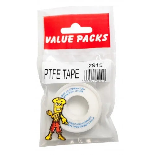 Value Pack Ptfe Tape White