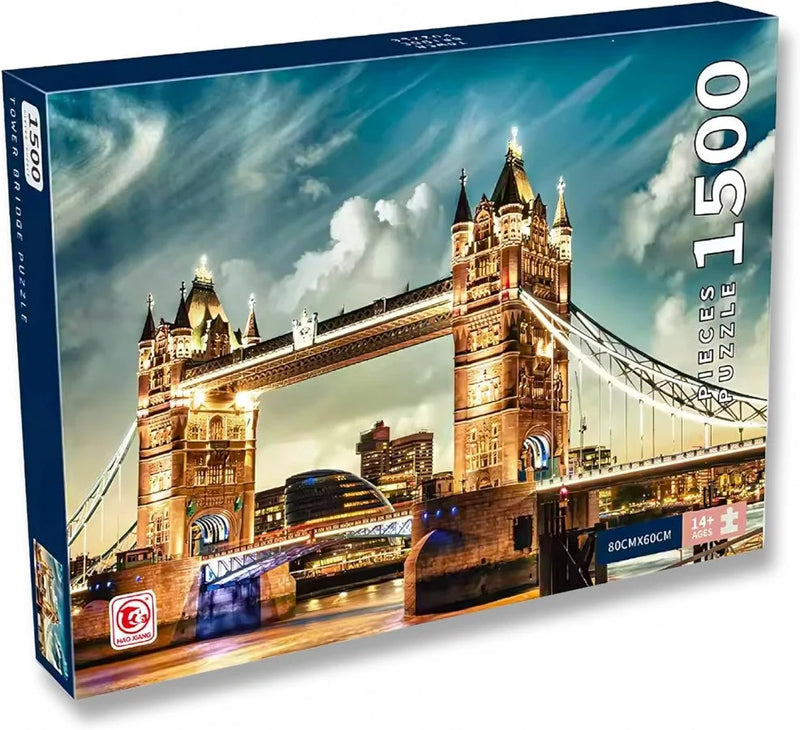 London Bridge 1,500 Piece Jigsaw Puzzle (Night Edition)